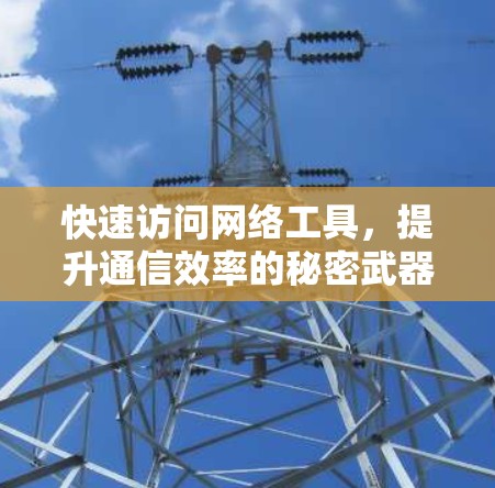快速访问网络工具,提升通信效率的秘密武器 快速访问网络工具,提升通信效率的秘密武器