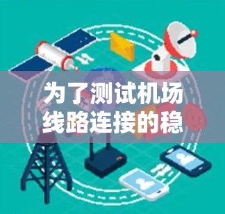 为了测试机场线路连接的稳定性和延迟，您可以按照以下步骤进行