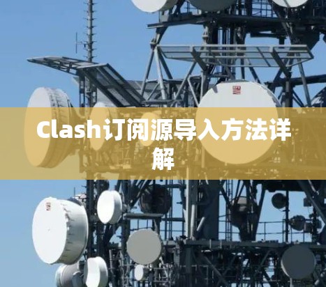 Clash订阅源导入方法详解 Clash订阅源导入方法详解