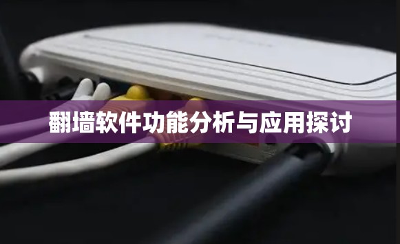 翻墙软件功能分析与应用探讨
