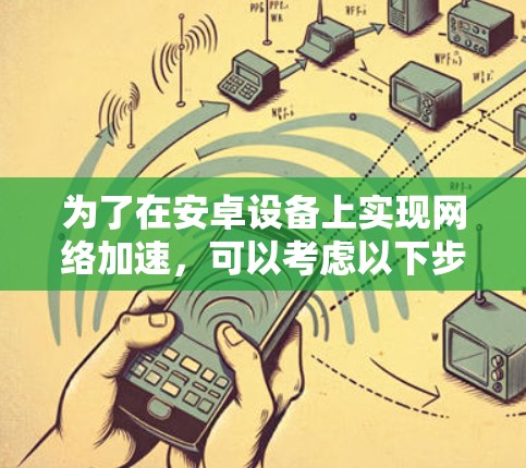 为了在安卓设备上实现网络加速，可以考虑以下步骤和方法
