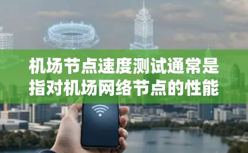 机场节点速度测试通常是指对机场网络节点的性能进行测试,确保其能够满足飞行信息传输、监控系统运行等业务需求。以下是一些可能的测试方法和工具