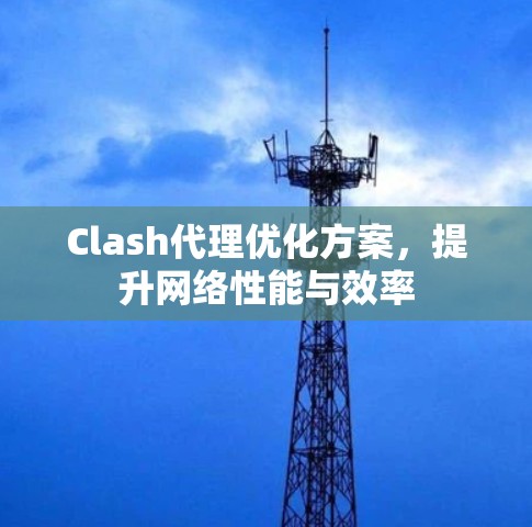 Clash代理优化方案,提升网络性能与效率 Clash代理优化方案,提升网络性能与效率