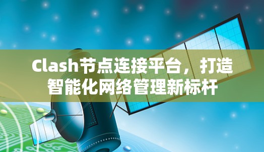 Clash节点连接平台,打造智能化网络管理新标杆 Clash节点连接平台,打造智能化网络管理新标杆