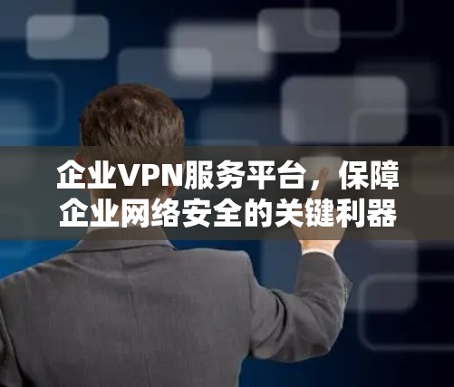 企业VPN服务平台,保障企业网络安全的关键利器 企业VPN服务平台,保障企业网络安全的关键利器