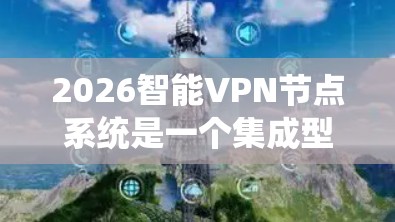 2026智能VPN节点系统是一个集成型的高级网络解决方案，结合了人工智能、机器学习和多层次加密技术，旨在为用户提供高效、安全的网络服务。以下是该系统的详细分析