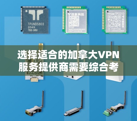 选择适合的加拿大VPN服务提供商需要综合考虑以下几个关键因素 选择适合的加拿大VPN服务提供商需要综合考虑以下几个关键因素