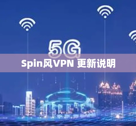 Spin风VPN 更新说明