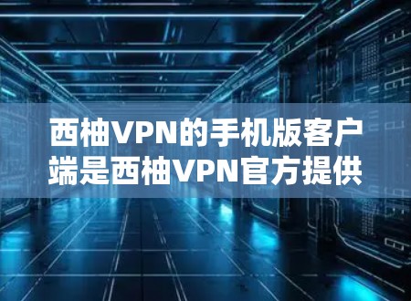 西柚VPN的手机版客户端是西柚VPN官方提供的服务，适用于移动设备（如iOS和Android）的用户。以下是使用西柚VPN手机版的一些基本步骤和注意事项