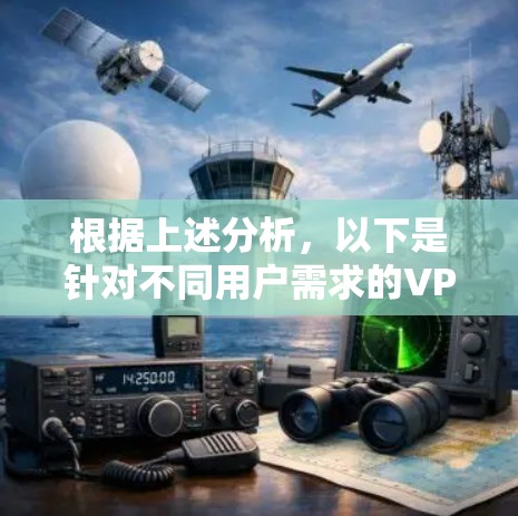 根据上述分析，以下是针对不同用户需求的VPN客户端推荐