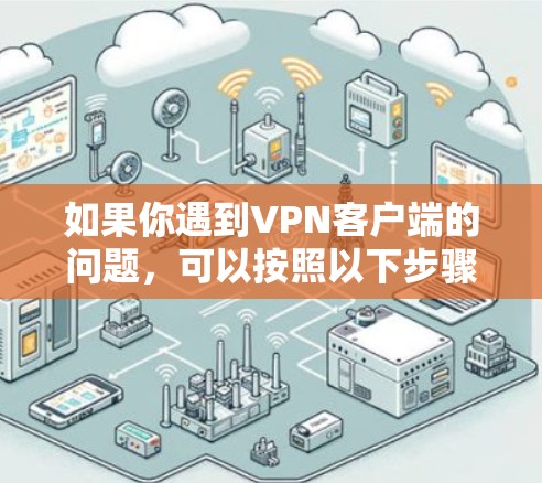如果你遇到VPN客户端的问题，可以按照以下步骤进行排查和解决