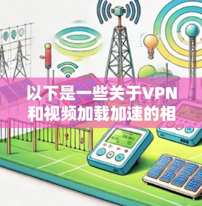 以下是一些关于VPN和视频加载加速的相关信息和建议 以下是一些关于VPN和视频加载加速的相关信息和建议