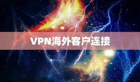 VPN海外客户连接 VPN海外客户连接