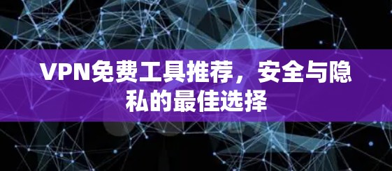 VPN免费工具推荐,安全与隐私的最佳选择 VPN免费工具推荐,安全与隐私的最佳选择