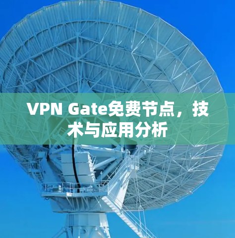 VPN Gate免费节点,技术与应用分析 VPN Gate免费节点,技术与应用分析