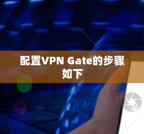配置VPN Gate的步骤如下 配置VPN Gate的步骤如下